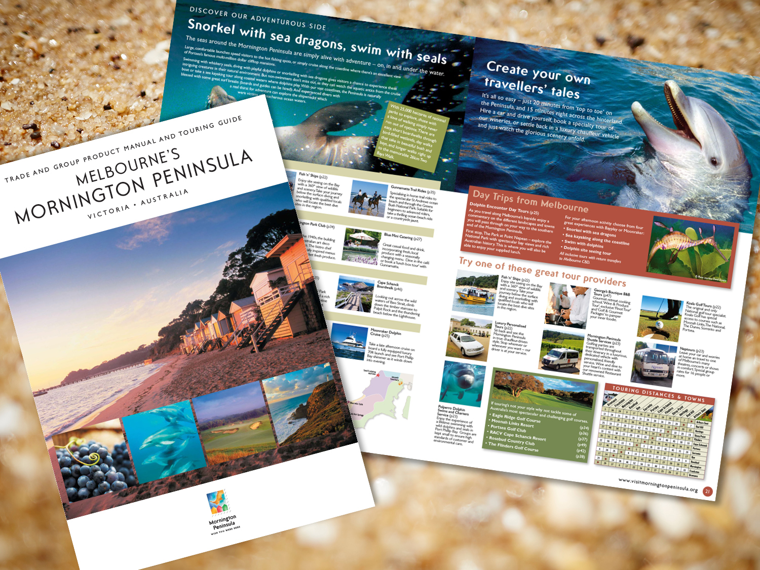 Mornington Peninsula Destination Trade Directory – Purple Possum Design – Graphic Design Wangaratta